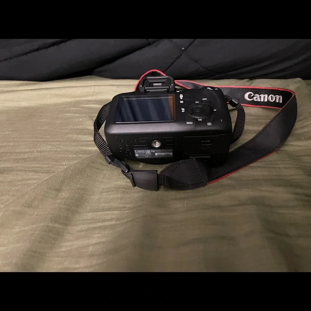 Lightly used...used a few times for a photography class.. Great beginner Camera